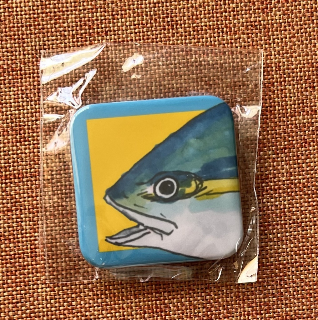 ブリ　魚顔マグネット