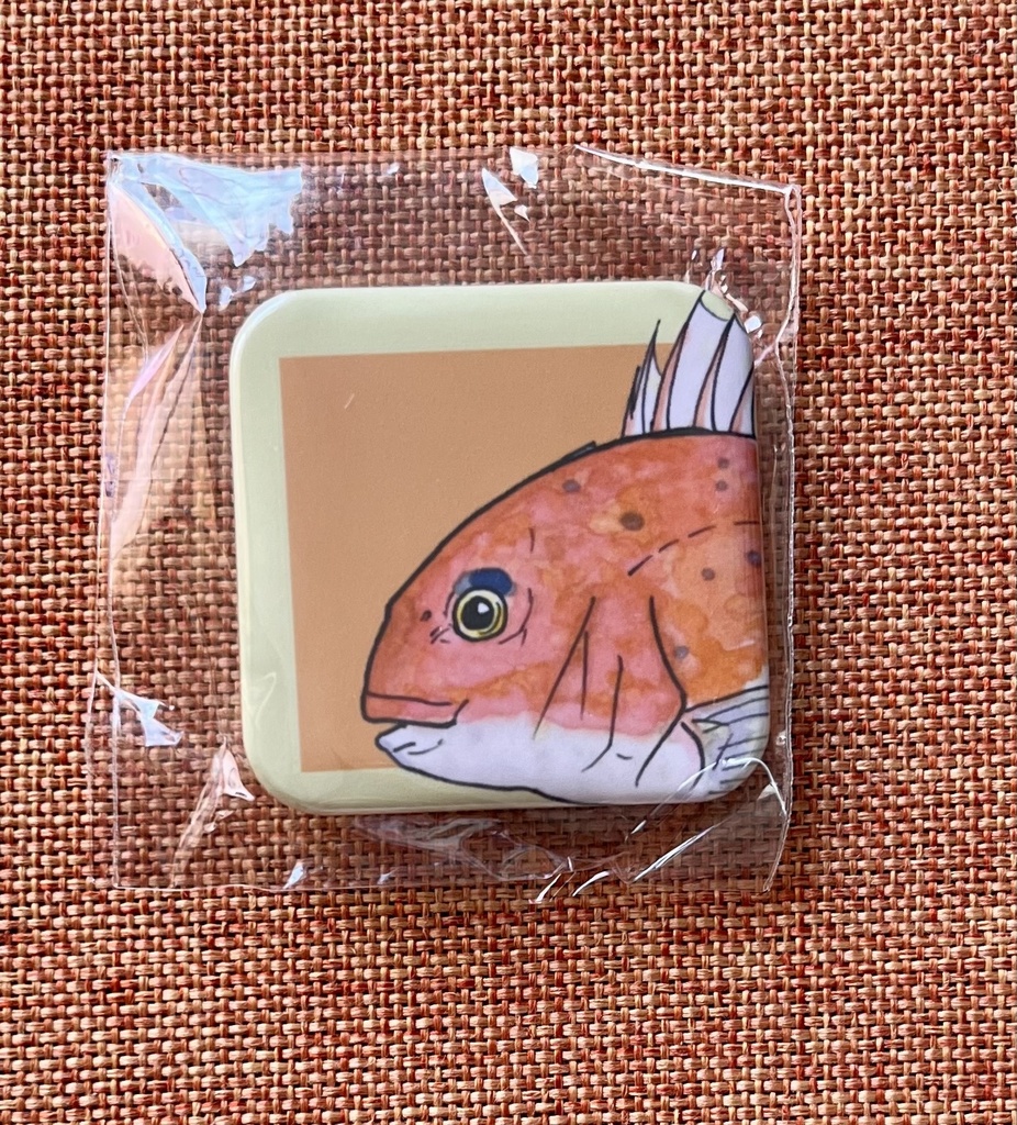 マダイ　魚顔マグネット