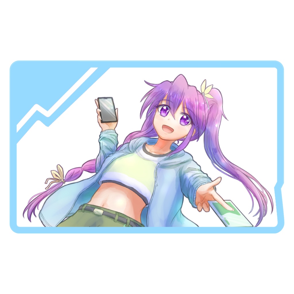 茉莉ちゃん ICカードステッカー