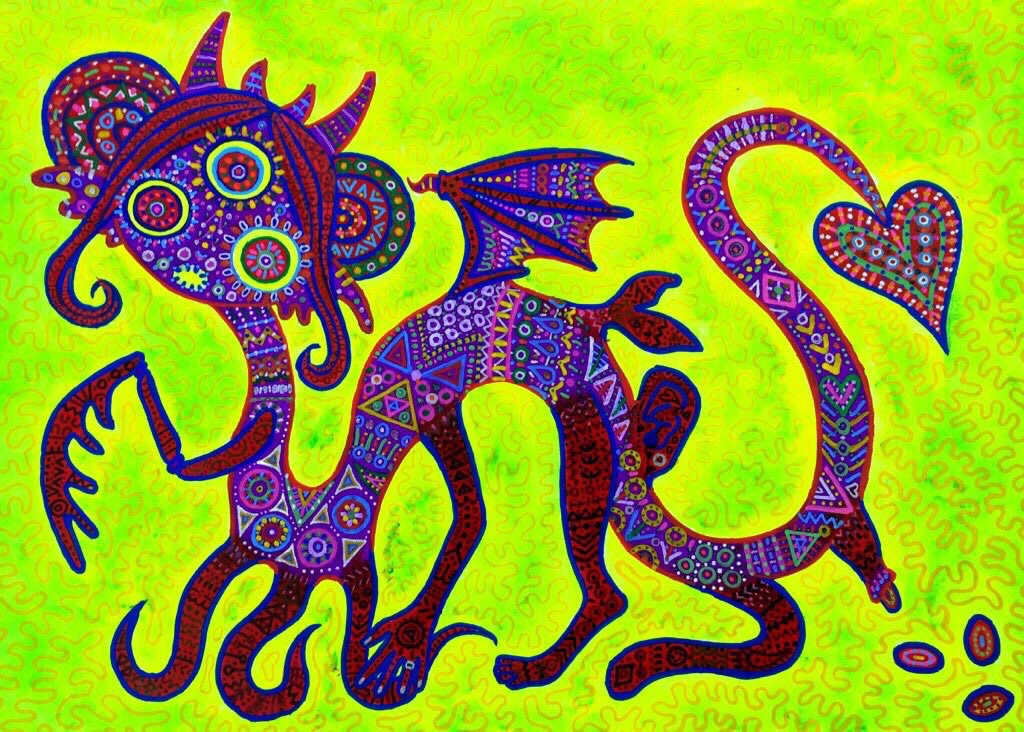 産卵するKhimaira