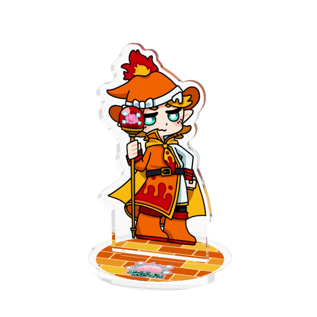 アクリルフィギュア:【魔法使い】あぶりメラミ