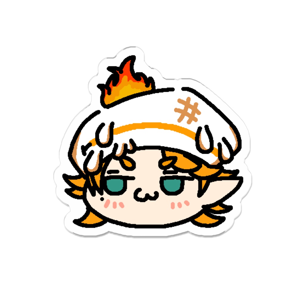 アクリルバッジ:あぶりメラミ