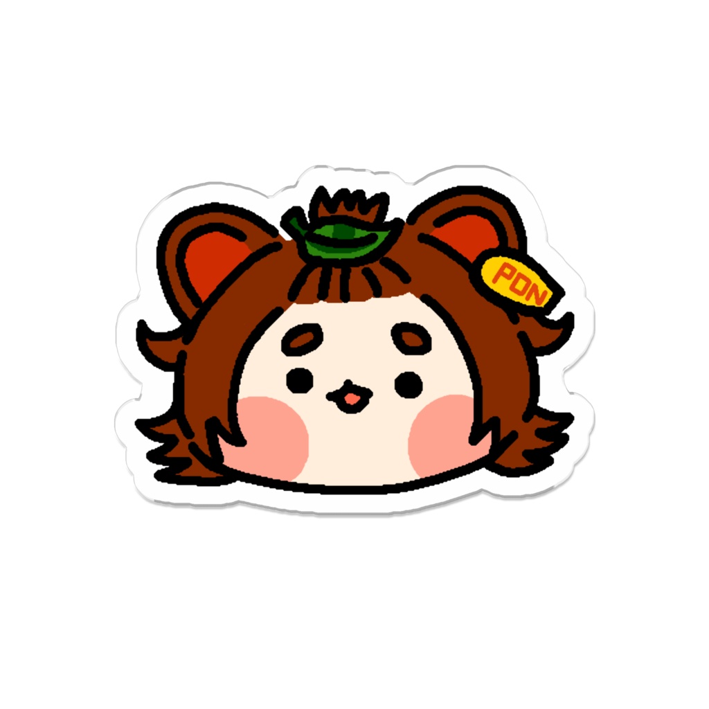 アクリルバッジ:狸谷ぽん