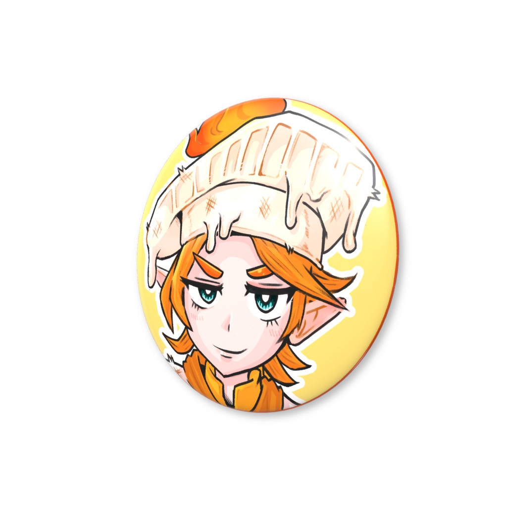 缶バッジ:あぶりメラミ