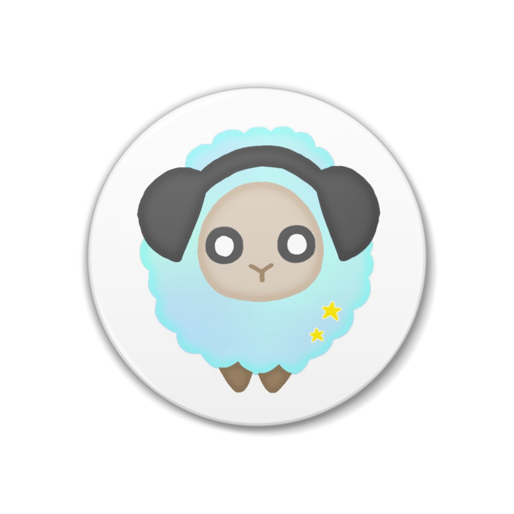sheep缶バッジ