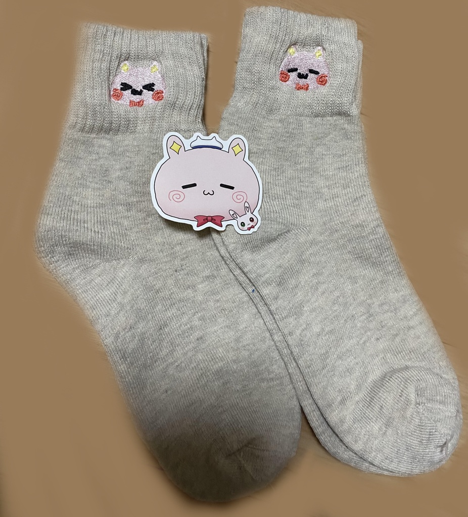 【3.5th Anniversary記念】ちゃむ民グッズ(ステッカー、BIGクッション、靴下)DECOチョコ