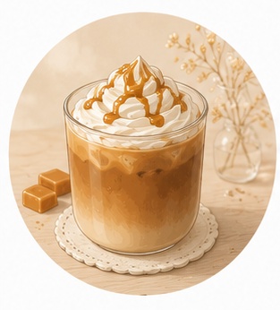 【カフェシリーズ】キャラメルマキアート