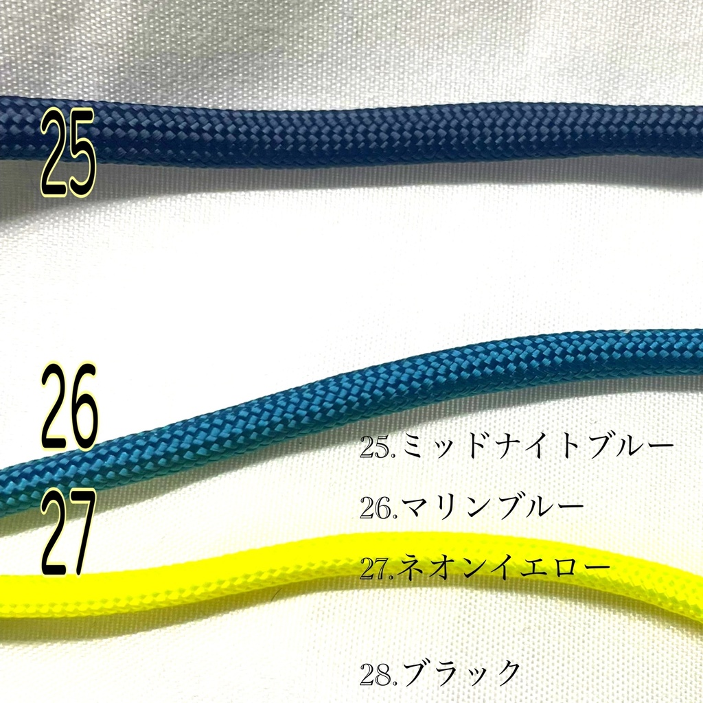 【オーダーメイド】スマホストラップ/パラコード/ダブルねじり編み 全28色から選べるオリジナル【猫チャーム/スマホホルダー付き】
