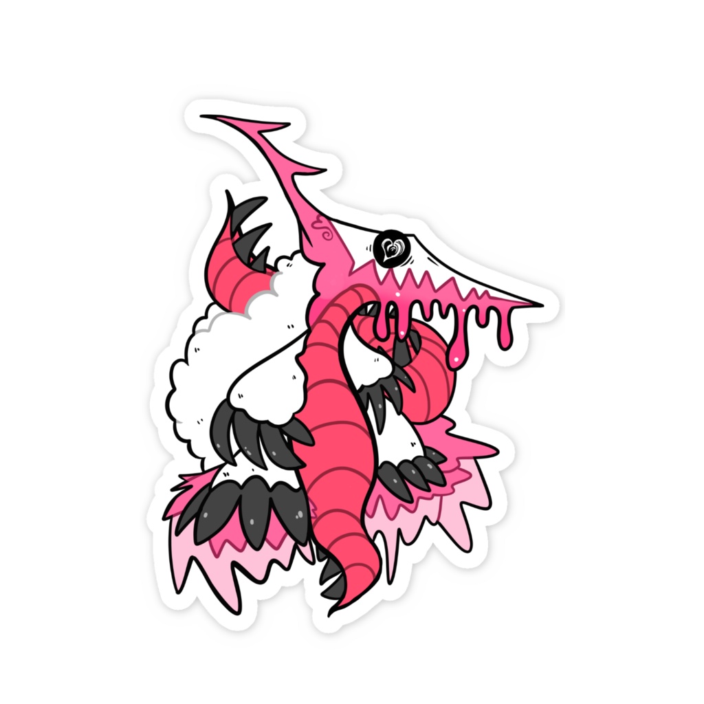 リビドラ スマホに貼れる小ステッカー