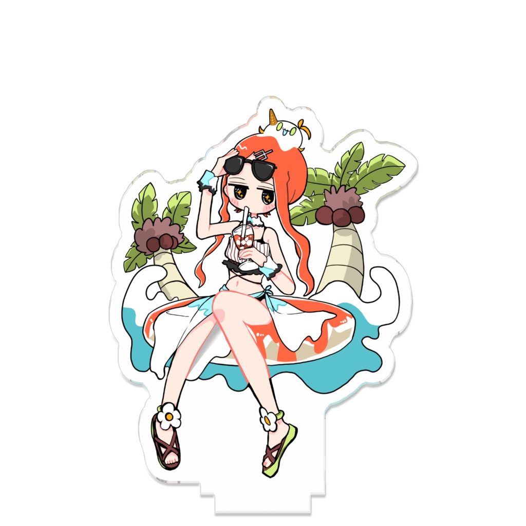 水着ぽっとちゃん つながるアクリルスタンド