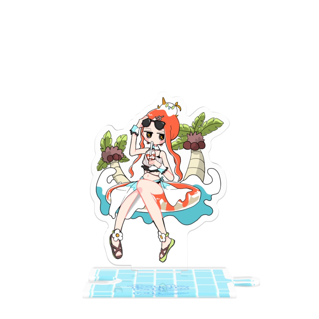 水着ぽっとちゃん つながるアクリルスタンド