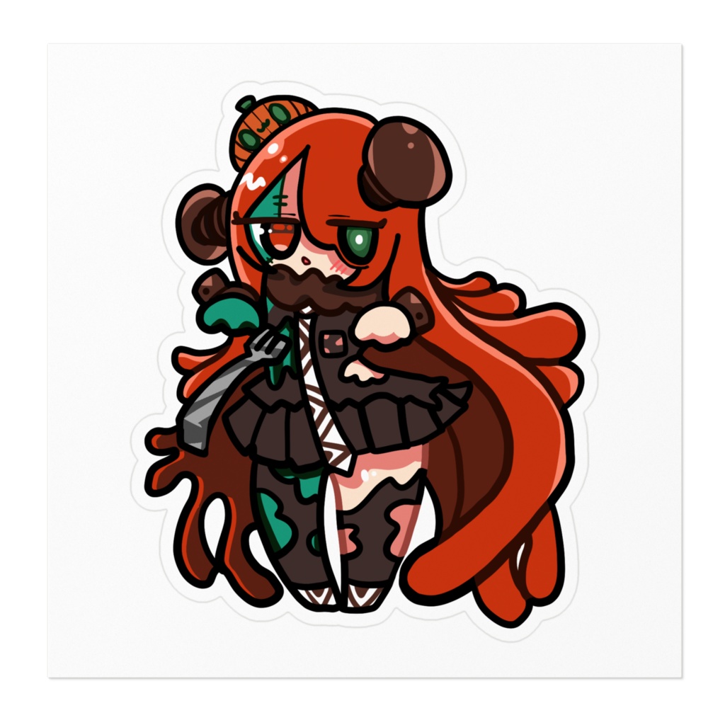 フランケンぽっとちゃん ステッカー(2025ver)