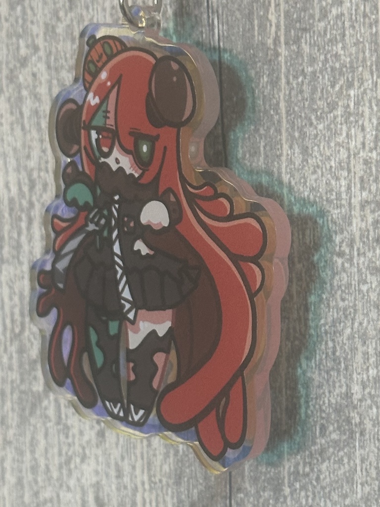 フランケンぽっとちゃん オーロラアクリルキーホルダー(2025ver)