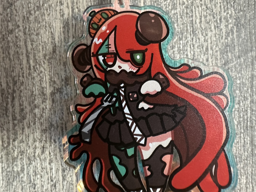 フランケンぽっとちゃん オーロラアクリルキーホルダー(2025ver)