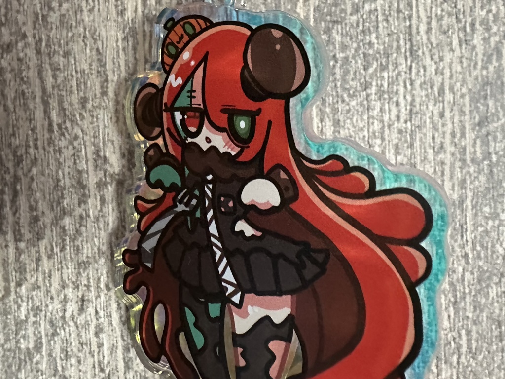 フランケンぽっとちゃん オーロラアクリルキーホルダー(2025ver)