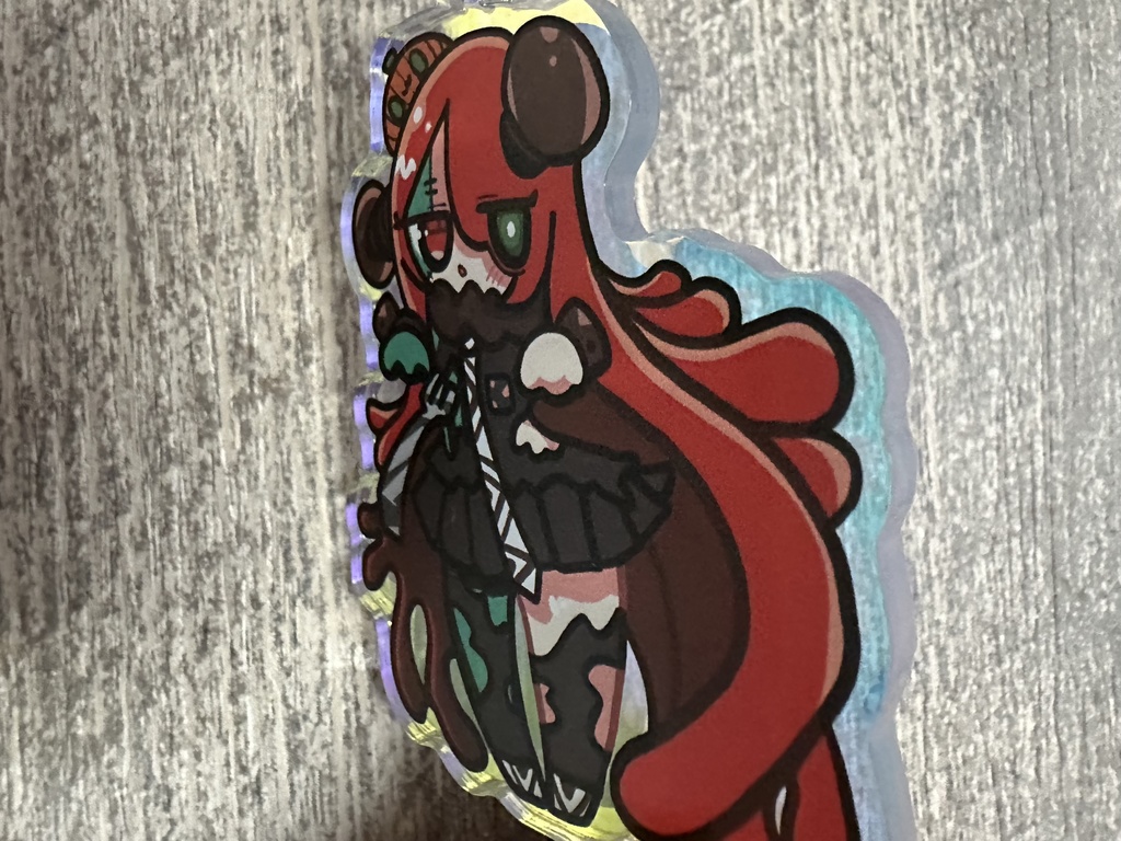 フランケンぽっとちゃん オーロラアクリルキーホルダー(2025ver)