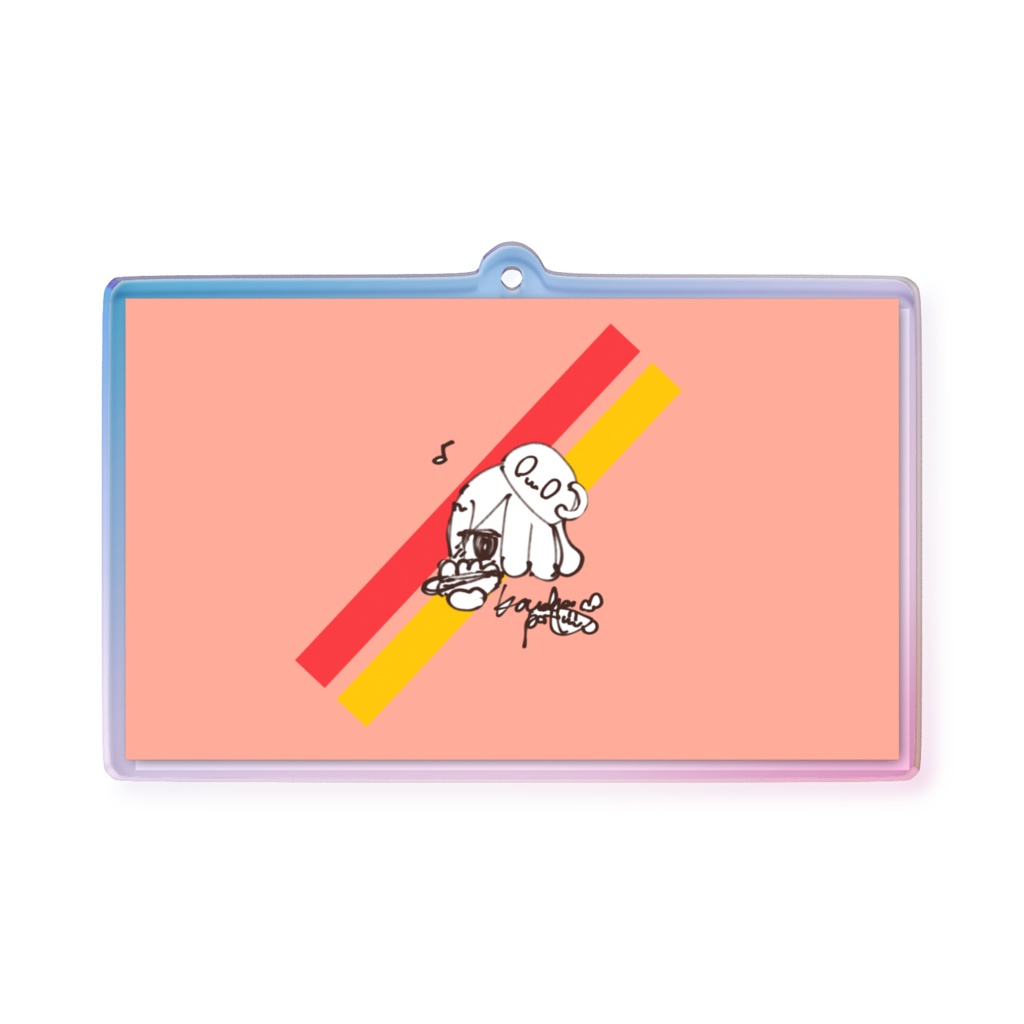 ホットドッグモーニングのアクリルキーホルダー