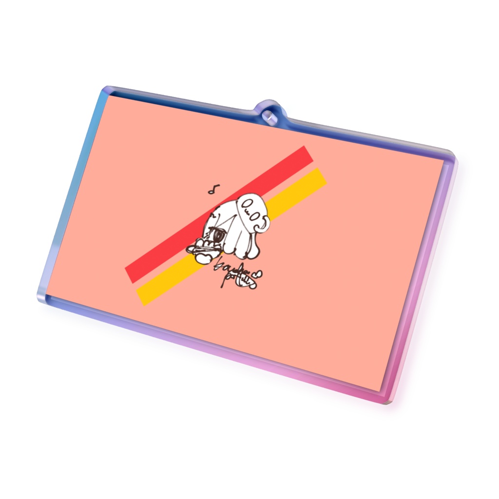 ホットドッグモーニングのアクリルキーホルダー