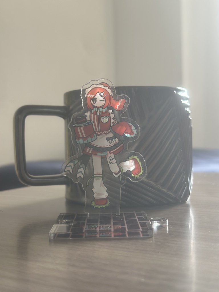 ジャージメイドぽっとちゃんつながるアクリルスタンド