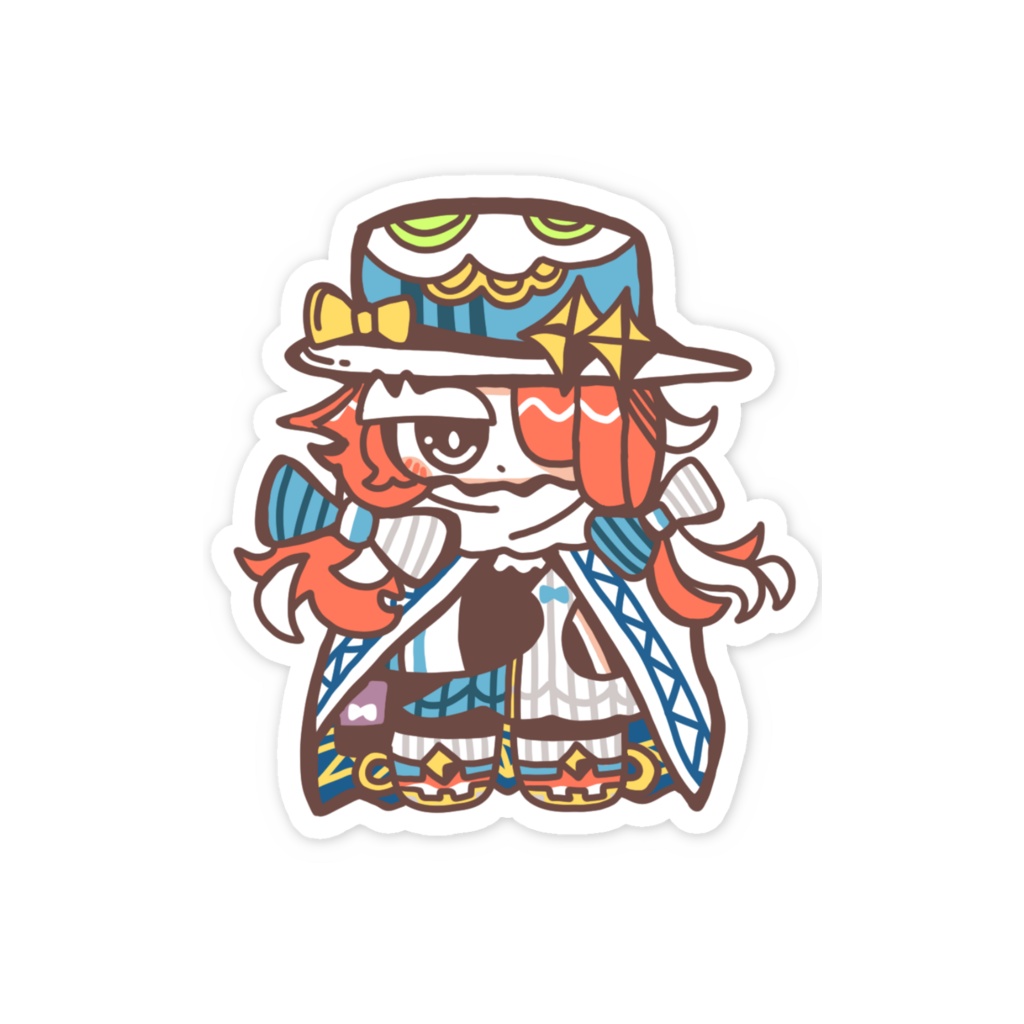 ロイヤルミルクな紅茶ぽっとちゃんスマホに貼れるちょいステッカー