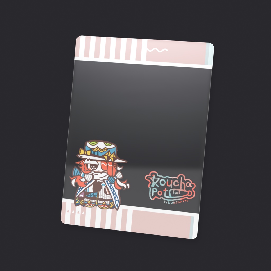 ロイヤルミルクな紅茶ぽっとちゃんクリアカード