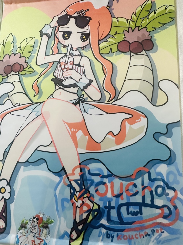 水着ぽっとちゃんタペストリーB2