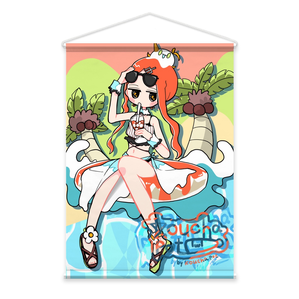 水着ぽっとちゃんタペストリーB2