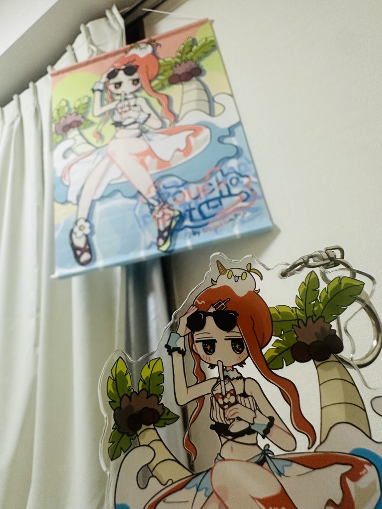 水着ぽっとちゃんタペストリーB2