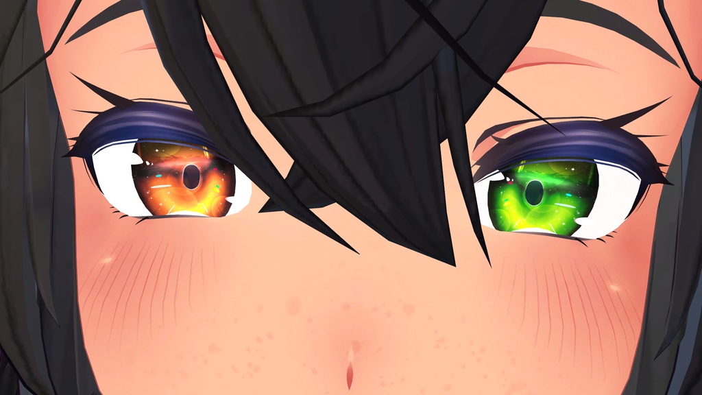 「桔梗」 Stylized Eyes for Kikyō