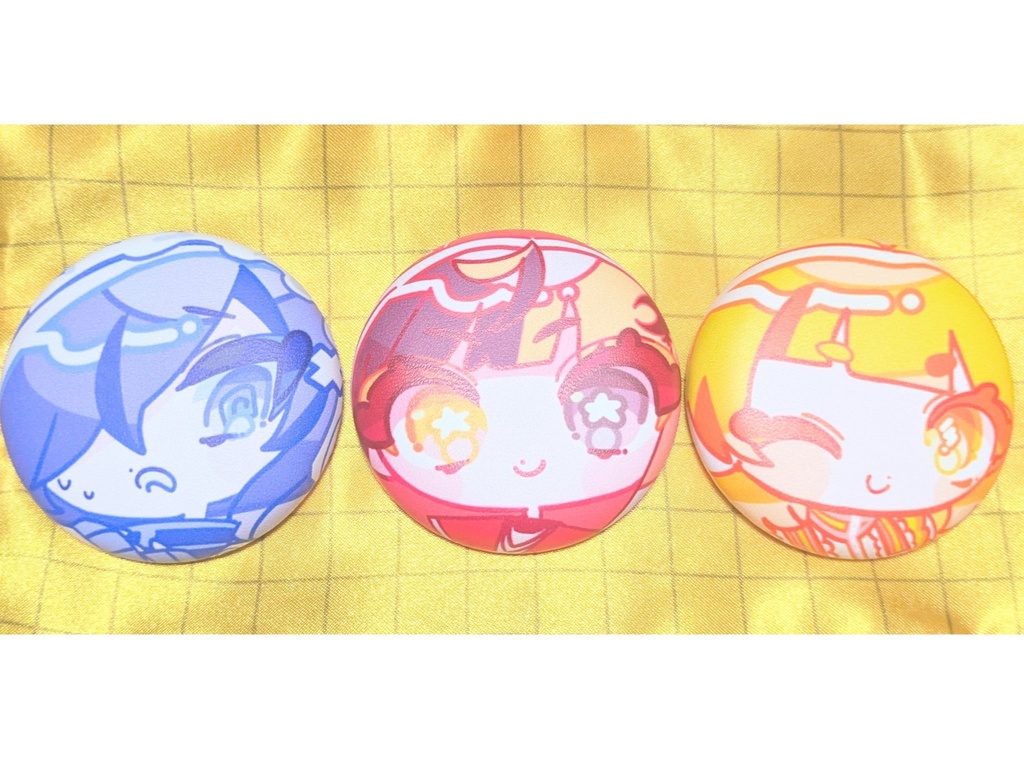 中野電脳💛ぷにぷに缶バッジ