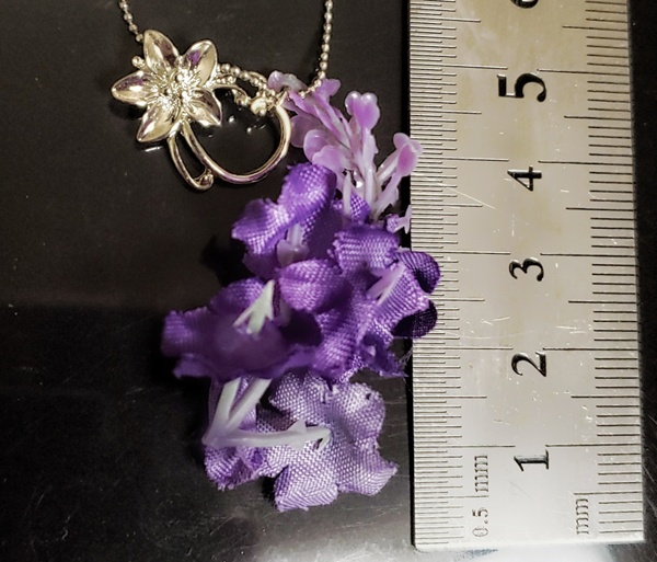 理独イメージアクセ(ラベンダー&百合)