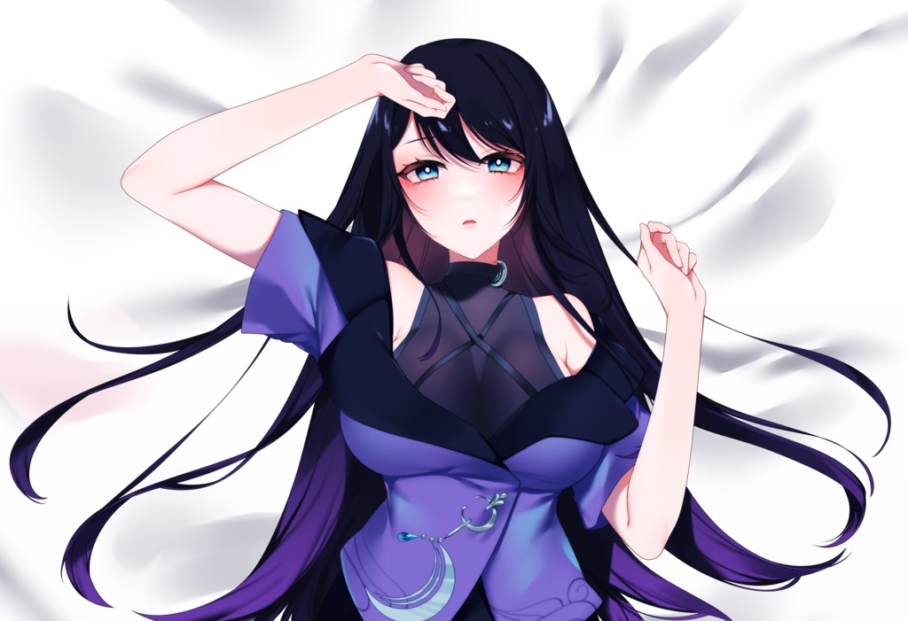 白河水月 枕カバー 1