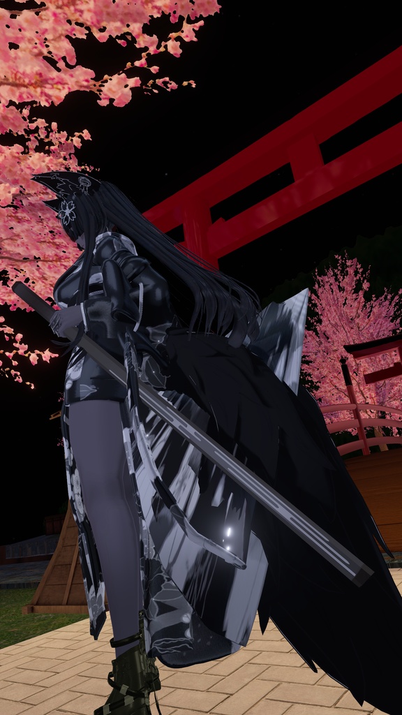 【無料】デザイン仕込み刀【MAギミック付き】