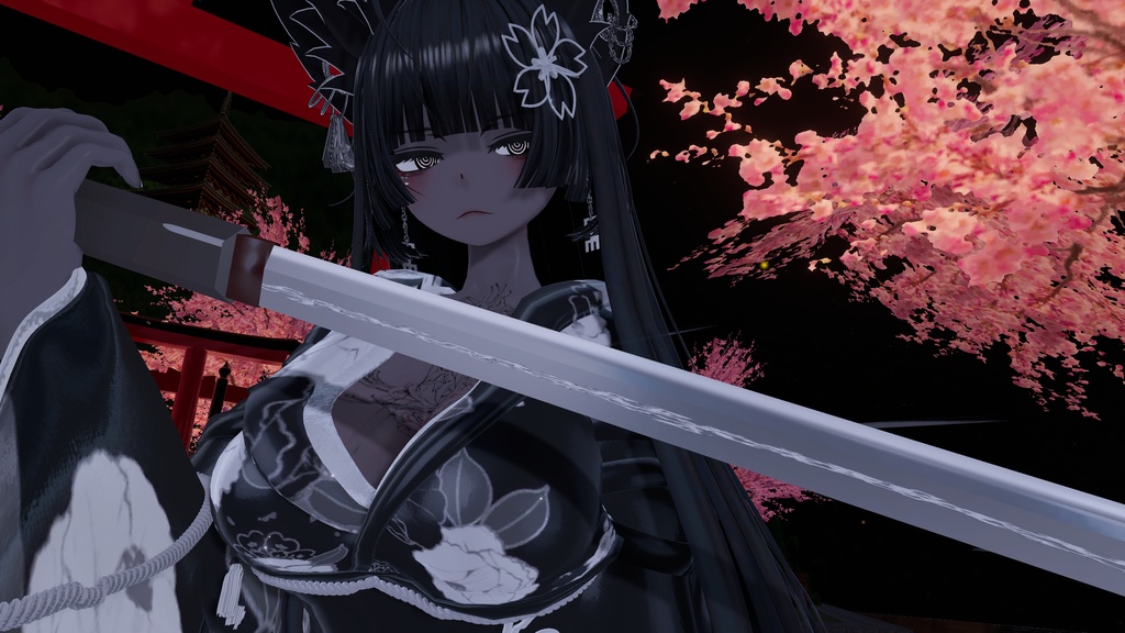 【無料】デザイン仕込み刀【MAギミック付き】