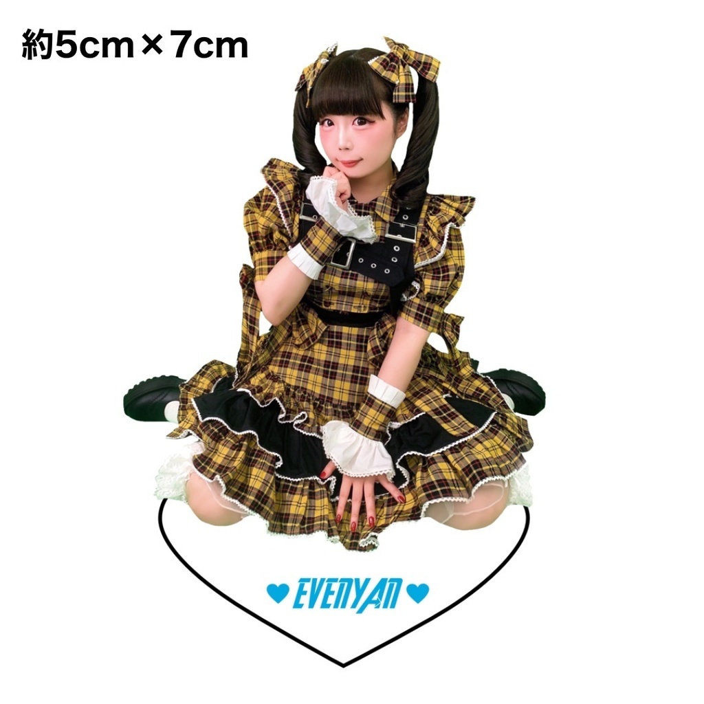 アクリルスタンド♡黄色チェック衣装♡