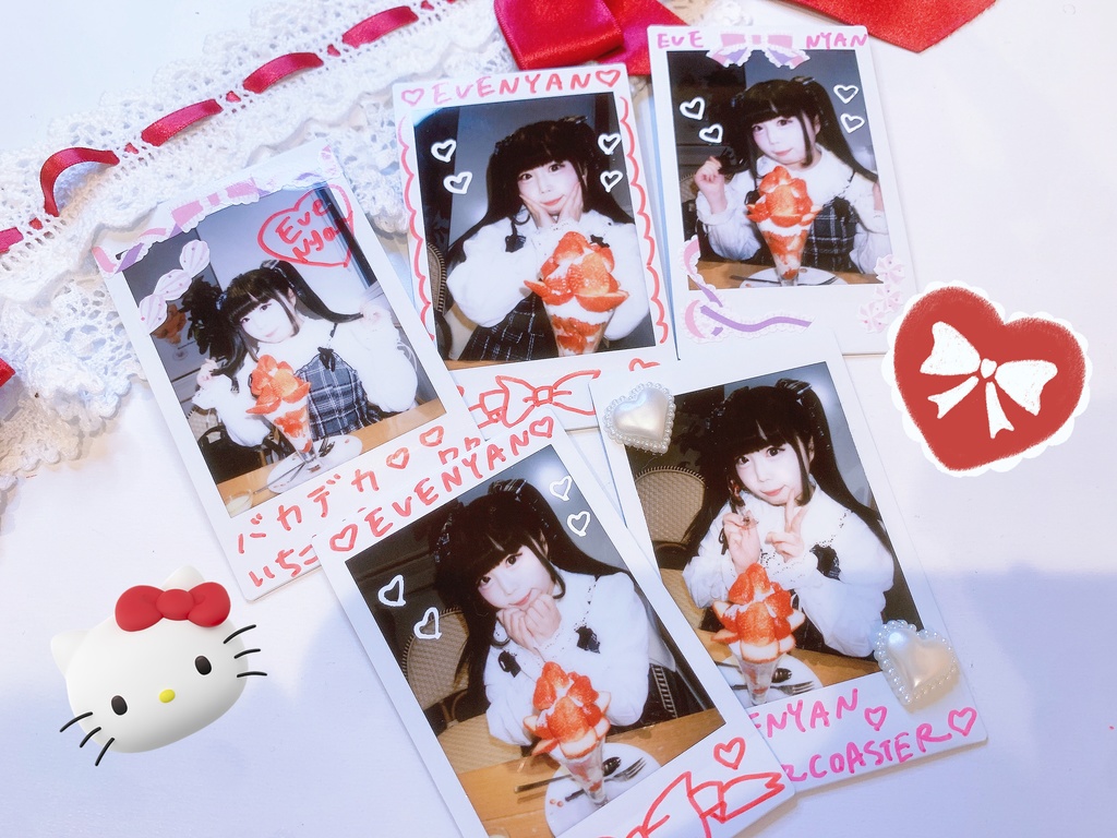 ♡パフェランチェキ♡