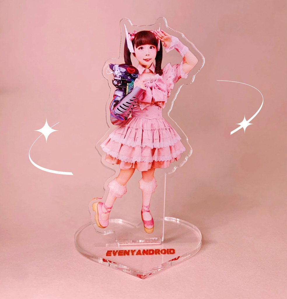 ニャンドロイドアクリルスタンド(実写)