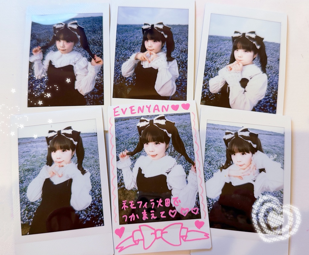 ♡ネモフィラ畑ランチェキ♡