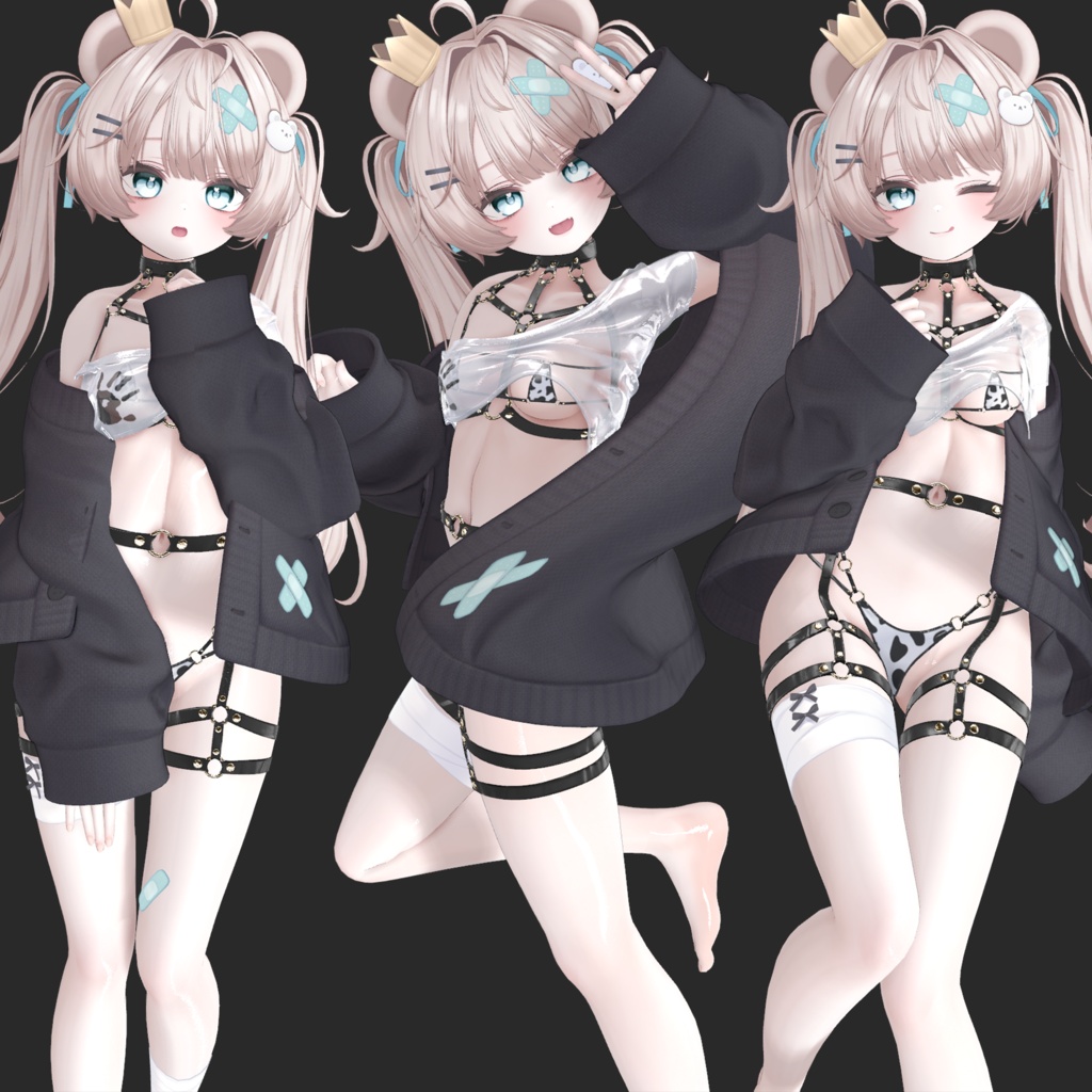 【SilkySkin】lilToon Material