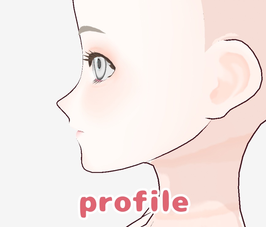 【Face & Body】球体関節人形 - いばら / Ball-jointed doll - Thorney【VRoid】