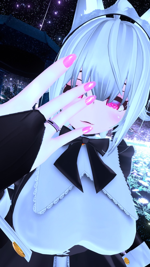 星空のリング&モノクロームリング