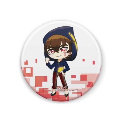 リフレクター缶バッジ