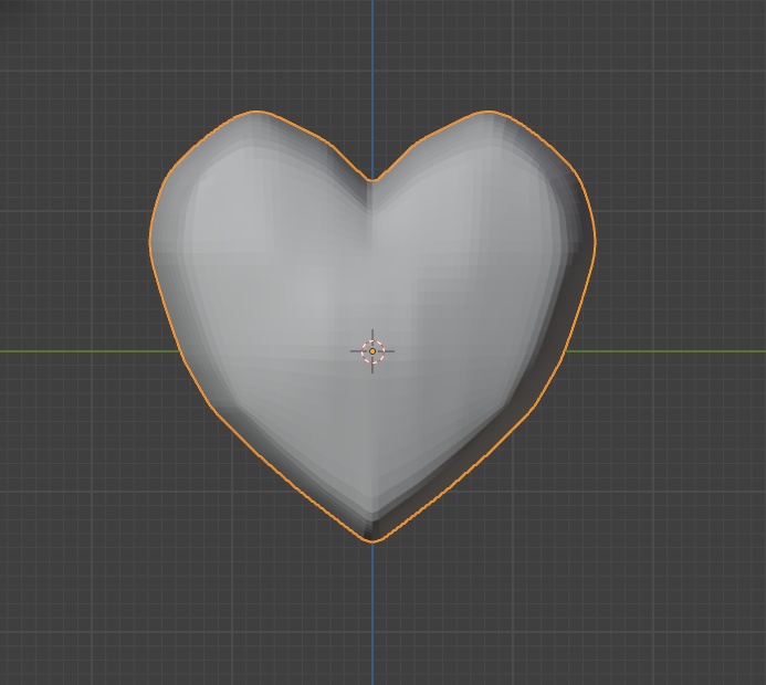 Blender素材ハート
