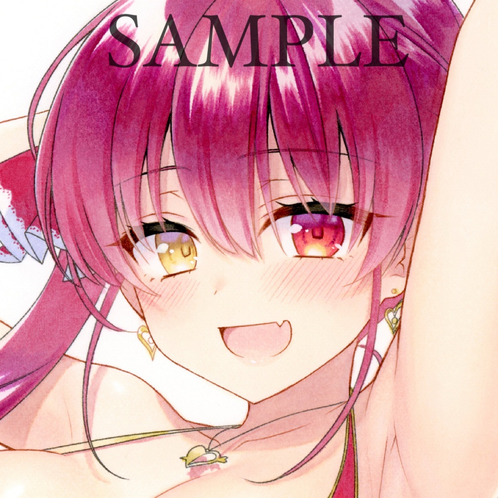 手描きイラスト＊ホロライブ＊マリン船長＊A4