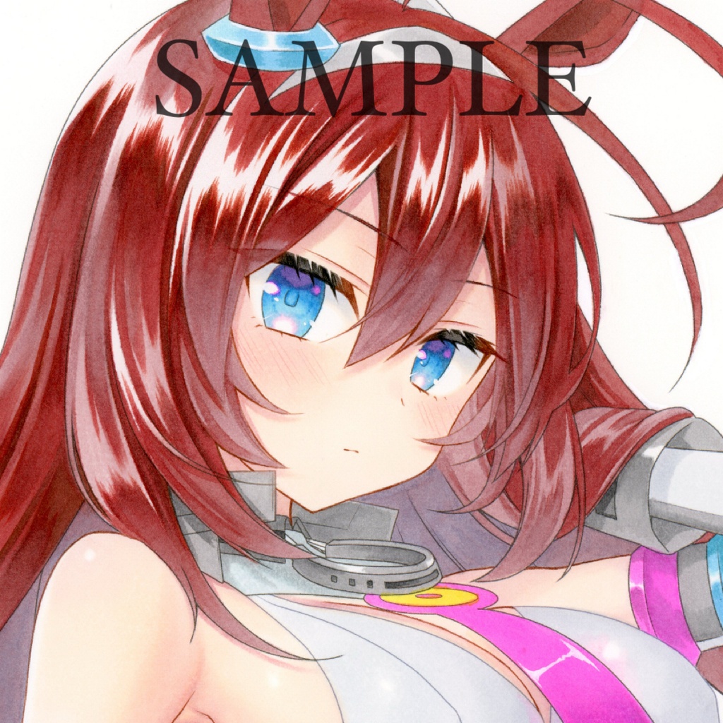 手描きイラスト＊ウマ娘＊ミホノブルボン＊A4
