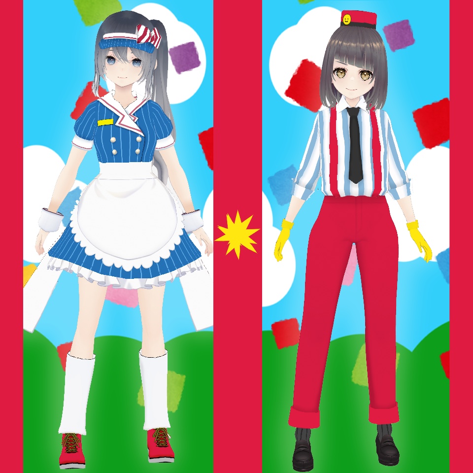 【VRoid】メズマライザーの服【XWear】