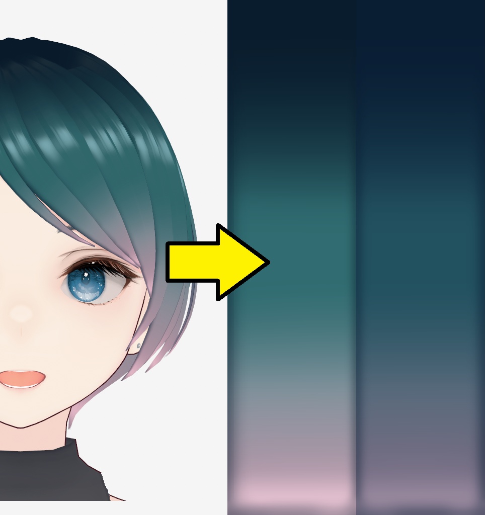 【VRoid】ヘアーテクスチャファイル（拡張子：psd、png、vroid）