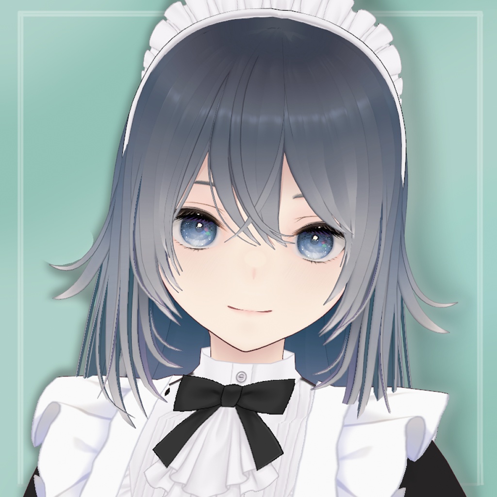 ¥0〜【 .vroid】編集できるモデルデータ / Editable model data【maid model】