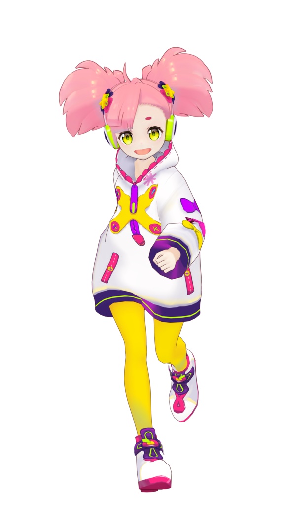 【VRoid、VRM】春歌ナナ 二次創作3Dモデル