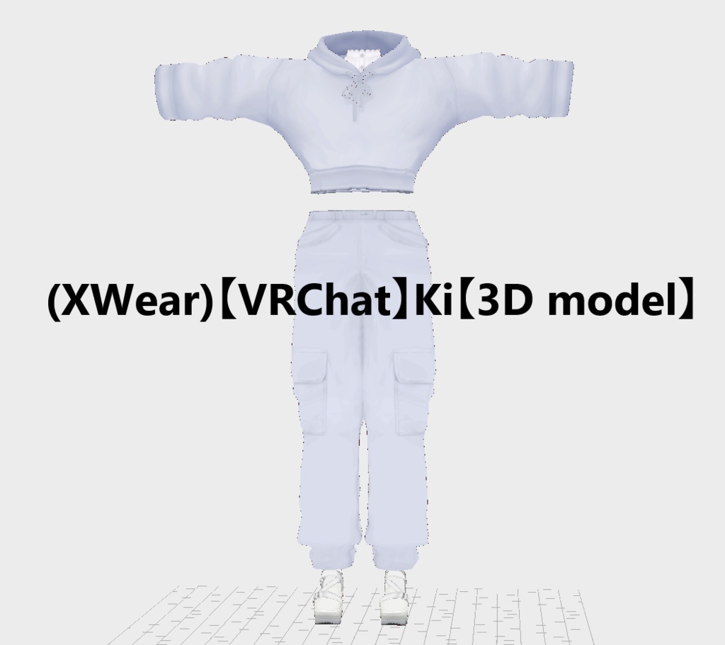 【無料/Free】Ki【VRChat / 3D model】(.xavater / .xwear / .unitypackage / .vroid)